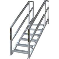 Syst&egrave;me d'escalier modulaire pour la construction de 6-10 marches SmartStairs, 75" ha Toolneeds Inc.
