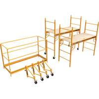 Trousse compl&egrave;te de tour d'&eacute;chafaudage pour cloison s&egrave;che de 12', 58-1/2" p x 183" h Toolneeds Inc.