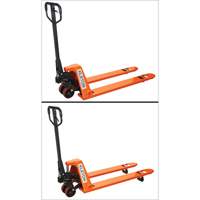 Low Profile Hydraulic Pallet Trucks, 48" L x 20.5" W, 3300 lbs. Cap. Toolneeds Inc.