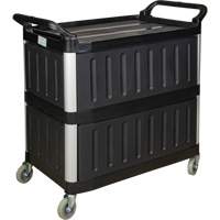 Chariot utilitaire, 3 tiers, 19-3/4" x 37-1/2" x 40-1/4", Capacit&eacute; 250 lb Toolneeds Inc.