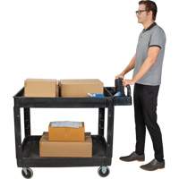 Chariot utilitaire, 2 tiers, 25-5/8" x 33-1/2" x 43-3/4", Capacit&eacute; 550 lb Toolneeds Inc.