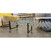 Expandable Conveyor, 23" W x 24' L, 200 lbs. per lin. ft. Capacity Toolneeds Inc.