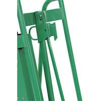 Powered Drum Hand Truck with Pneumatic Wheels Toolneeds Inc.