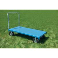 Heavy-Duty Platform Truck, 48" L x 24" W, 1200 lbs. Capacity, Flat Free Casters Toolneeds Inc.