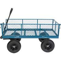 Wagon with Drop Sides, 24" W x 48" L, 800 lbs. Capacity Toolneeds Inc.