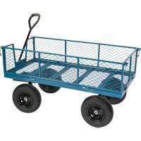 Wagon with Drop Sides, 24" W x 48" L, 800 lbs. Capacity Toolneeds Inc.