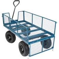 Wagon with Drop Sides, 24" W x 48" L, 800 lbs. Capacity Toolneeds Inc.
