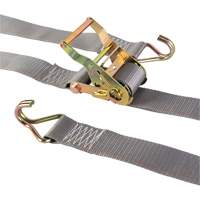 Tendeur d'arrimage utilitaire robuste, Crochet en J, 2" la x 16' lo, Charge d'utilisation 500 lb (227 kg) Toolneeds Inc.