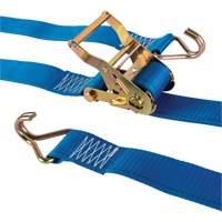 Heavy-Duty Utility Strap, J-Hook, 2" W x 20' L, 500 lbs. (227 kg) WLL Toolneeds Inc.