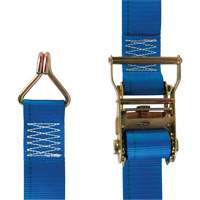 Heavy-Duty Utility Strap, J-Hook, 2" W x 20' L, 500 lbs. (227 kg) WLL Toolneeds Inc.