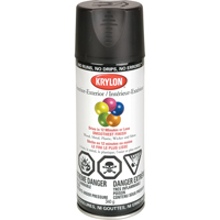 Industrial Acryli-Quik Lacquer, Black, Semi-Flat, 12 oz., Aerosol Can Toolneeds Inc.