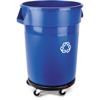 Brute&reg; Collection Recycling Container, Bulk, Plastic, 32 US gal. Toolneeds Inc.