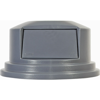 Couvercles ronds Brute, Couvercle bomb&eacute;, Plastique/Poly&eacute;thyl&egrave;ne, Convient aux contenants 26-1/2" dia. Toolneeds Inc.