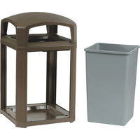 Cadre pour contenant Landmark Series Classique a/enveloppe rigide, Acier galvanis&eacute;, 35 gal. US Toolneeds Inc.