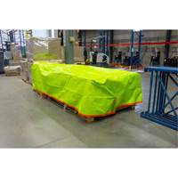 High-Visibility Heavy-Duty Woven Tarp, Polyethylene, Green/Orange, 16' x 20' x 12 mils Toolneeds Inc.
