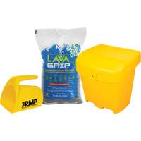LavaGrip Traction-Aid Kit with 77 Bags, Container Size 35.3 lbs. (16 kg), Bag Toolneeds Inc.