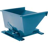 Conteneur autobasculeur, Acier, 3/4 vg³, Bleu Toolneeds Inc.