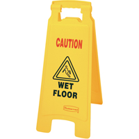 "Wet Floor" Safety Signs, English with Pictogram Toolneeds Inc.