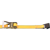 Ratchet Straps, Flat Hook, 2" W x 30' L, 3335 lbs. (1513 kg) Working Load Limit Toolneeds Inc.