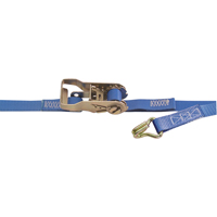 Heavy-Duty Utility Straps, J-Hook, 1" W x 1.33' L, 835 lbs. (379 kg) Working Load Limit Toolneeds Inc.