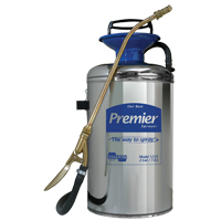 Premier Series Pro Sprayer, 2 gal. (7.6 L), Stainless Steel, 12" Wand Toolneeds Inc.