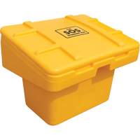 Contenants pour sel & sable SOS, Avec Moraillon, 30" x 24" x 24", 5,5 pi³, Jaune Toolneeds Inc.
