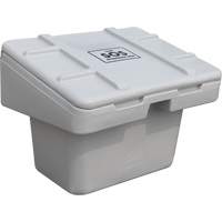Contenants pour sel & sable SOS, Avec Moraillon, 30" x 24" x 24", 5,5 pi³, Gris Toolneeds Inc.