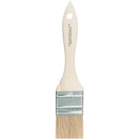 Chip Paint Brush, White China, Wood Handle, 1-1/2" Width Toolneeds Inc.