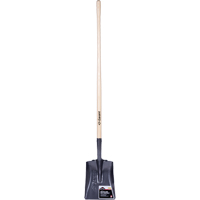 Pro Square Point Shovel, Wood, Tempered Steel Blade, Straight Handle, 48" Long Toolneeds Inc.