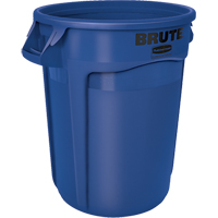 Round Brute&reg; Containers, Bulk, Polyethylene, 32 US gal. Toolneeds Inc.