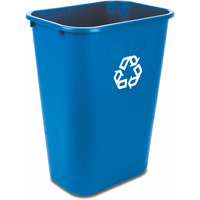 Recycling Container , Deskside, Plastic, 41-1/4 US Qt. Toolneeds Inc.