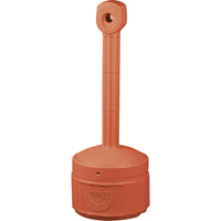 Smokers Cease-Fire&reg; Cigarette Butt Receptacle, Free-Standing, Plastic, 1 US gal. Capacity, 30" Height Toolneeds Inc.