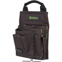 Tool Bag, Nylon, 7 Pockets, Black Toolneeds Inc.