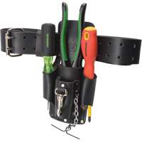 Tool Belt Pouch, Multiple Tool Holder, Leather, 4 Pockets Toolneeds Inc.