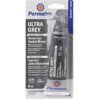 Ultra Grey&reg; Gasket Maker, Tube, 80 ml, -54°C - 260°C/-65°F - 500°F Toolneeds Inc.