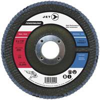 PowerBlend Flap Disc, 7" x 7/8", Type 29, Z40 Grit, Zirconia Alumina Toolneeds Inc.