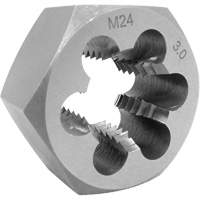 Fraise hexagonale m&eacute;trique, dia. 1", Filet de 10 mm-1, Acier alli&eacute; Toolneeds Inc.