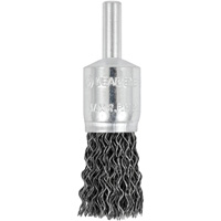 E050-20 Shaft Mounted Crimped End Brush, 1/2", 0.02" Fill, 1/4" Shank Toolneeds Inc.