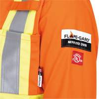 5555 High Visibility FR Rated & Arc Rated Safety Coveralls, Size 36, High Visibility Orange, 11 cal/cm² Toolneeds Inc.