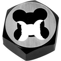 Fili&egrave;re de refiletage hexagonale pour boulon, dia. 1", Filet de M6x1, Acier au chrome Toolneeds Inc.