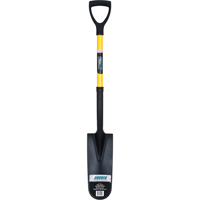 Drain Spade Shovels, Tempered Steel, 16" x 6" Blade, 28-1/2" L, D-Grip Handle Toolneeds Inc.