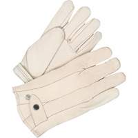 Classic Roper Gloves, 10, Grain Cowhide Palm, Fleece Inner Lining Toolneeds Inc.