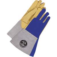 MIG & TIG Welding Gloves, Grain Deerskin, Size Large Toolneeds Inc.