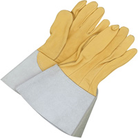 Gander Brand Reverse Grain TIG Welder Gloves, Grain Deerskin, Size 10 Toolneeds Inc.