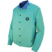Veste de soudage Gander Brand Banox FR, Coton/Cuir, 2T-Grand, Vert Toolneeds Inc.