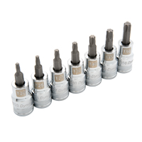Jeu de douilles standards, Torx, Prise 1/2", 7 mrcx Toolneeds Inc.