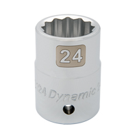 Douille m&eacute;trique, 19 mm, Prise 3/4", 12 pans Toolneeds Inc.