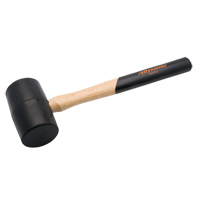Rubber Mallet, 1.5 lbs., Wood Handle, 13" L Toolneeds Inc.
