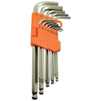 Ball End Hex Key Set, 13 Pcs., Imperial Toolneeds Inc.