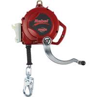 Cordage de s&eacute;curit&eacute; autor&eacute;tractable Rebel, 50', Acier galvanis&eacute;, Pivotant Toolneeds Inc.